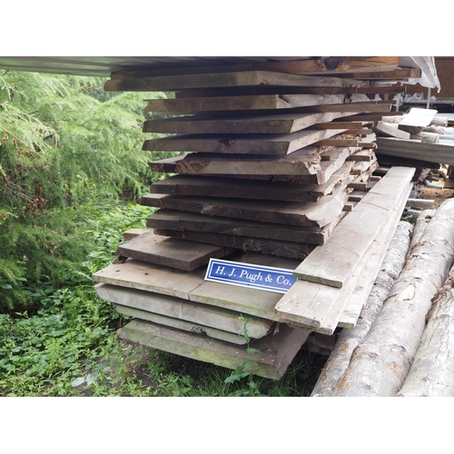 107 - Quantity of Cedar of Lebanon and Wellingtonia sawn planks