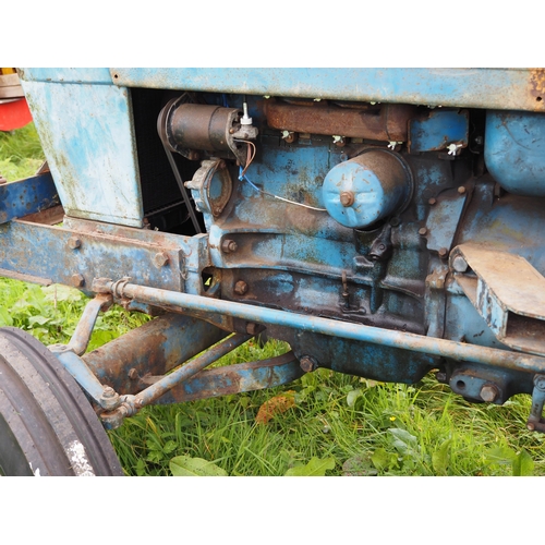 146 - Ford 5000 tractor, complete engine rebuild, Boughton two speed timber winch HDV 25, Heavy duty ancho... 