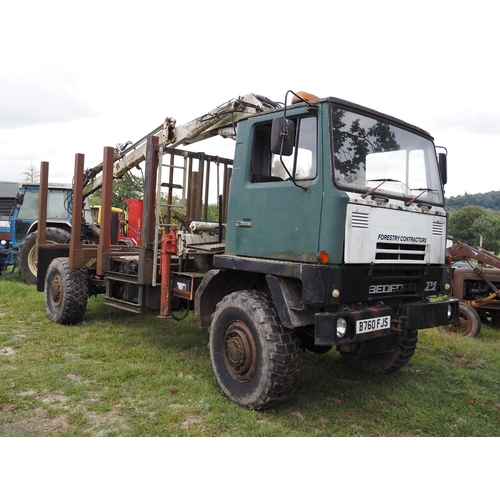 151 - Bedford TM  4 x 4 lorry with bolstered body, type WNV, 500 series engine 8.2ltr. Fully rated turbo 2... 