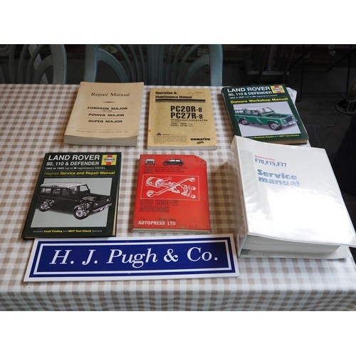 66 - Daihatsu, Land Rover and Fordson Major manuals