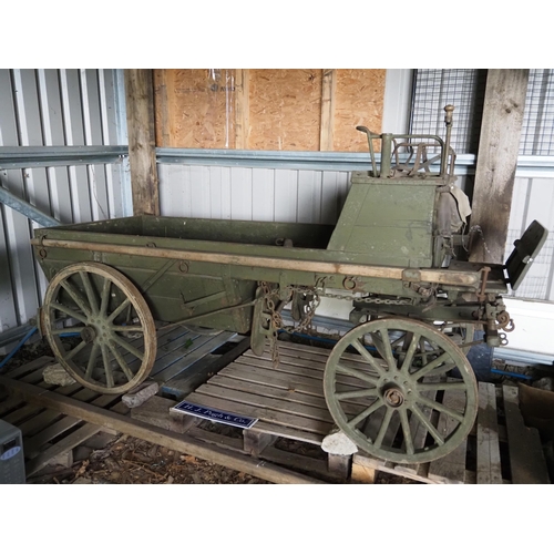 84 - 1914 Swiss Army 4 wheeled mountain waggon