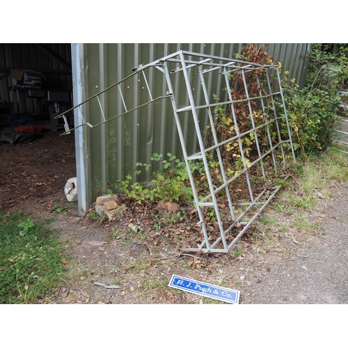 87 - Land Rover TD5 roof rack and ladder