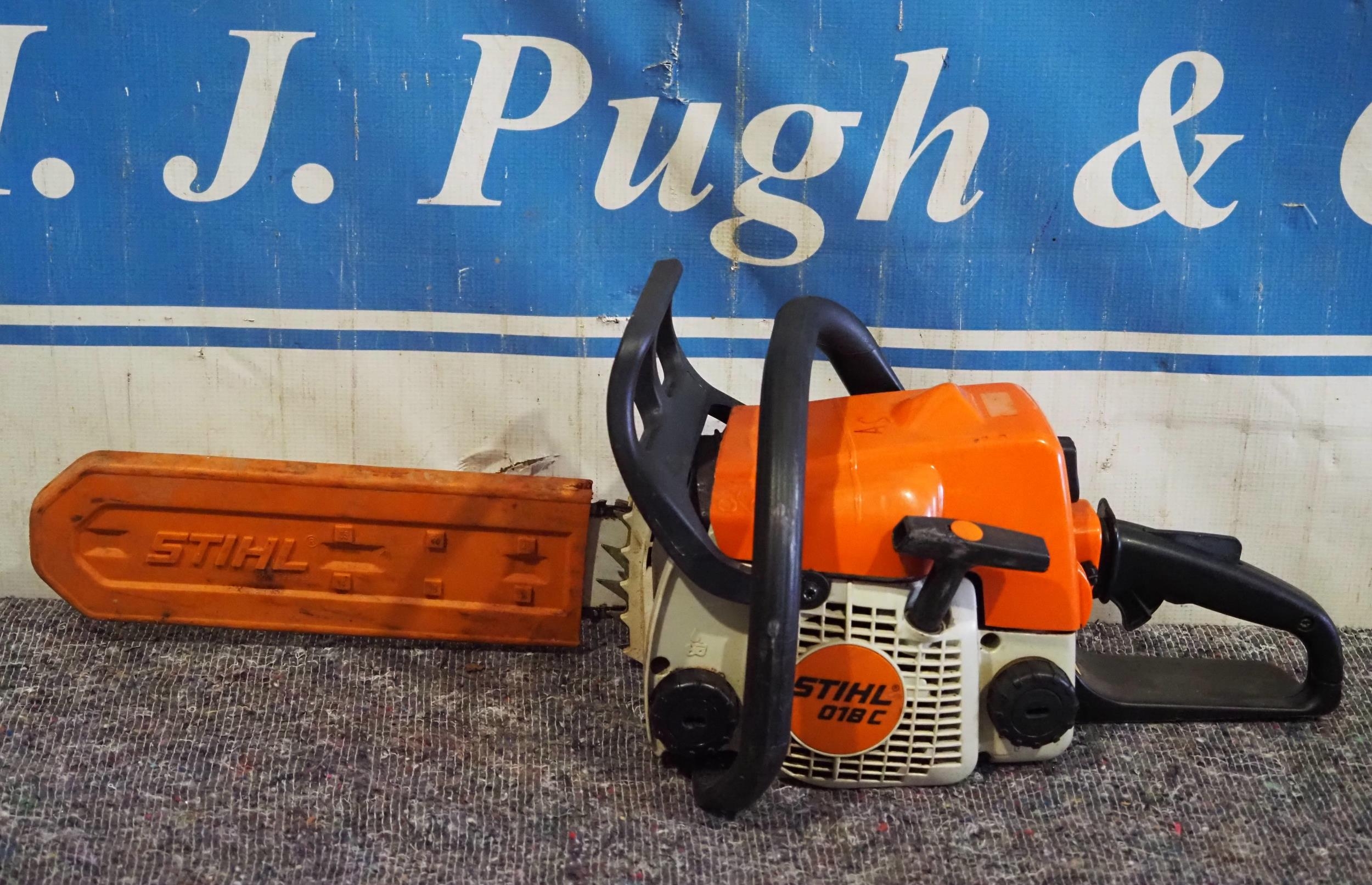 Stihl 018 chainsaw