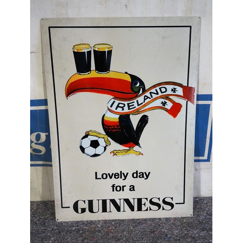 493 - Tin sign - Guinness 28