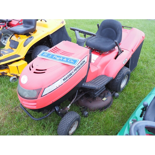 45 - Massey Ferguson ride on mower. Key in office