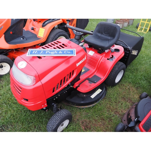 9 - Lawnflite ride on mower. Key in office