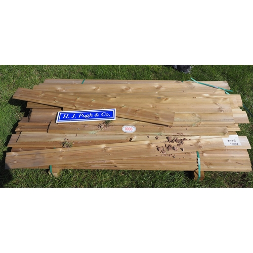 1006 - Shiplap 1.7m x125 - 50 + others