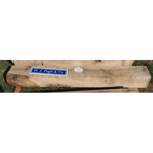 1105 - Oak beam 1.7m x190x200