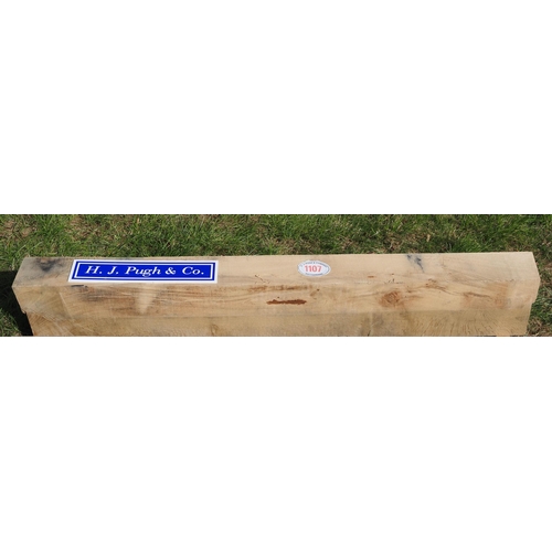 1107 - Oak beam 1.7m x160x250