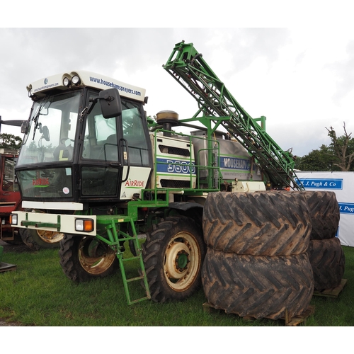 1625 - Houseman Air Ride 36000 sprayer, 2005.  Row crop and flotation wheels. Reg. FX05 NDJ. V5 and key in ... 