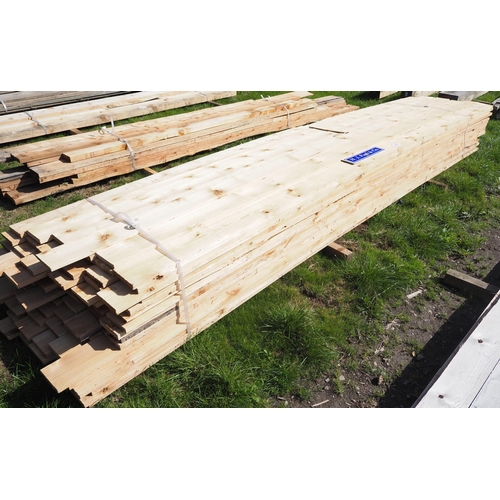 1049 - Cedar boards 4.8m x150x25 - 70