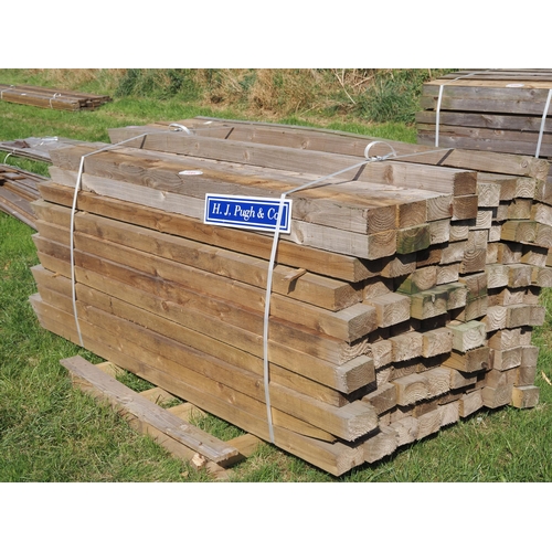 1085 - Sawn timber 2.1m x130x80 - 90