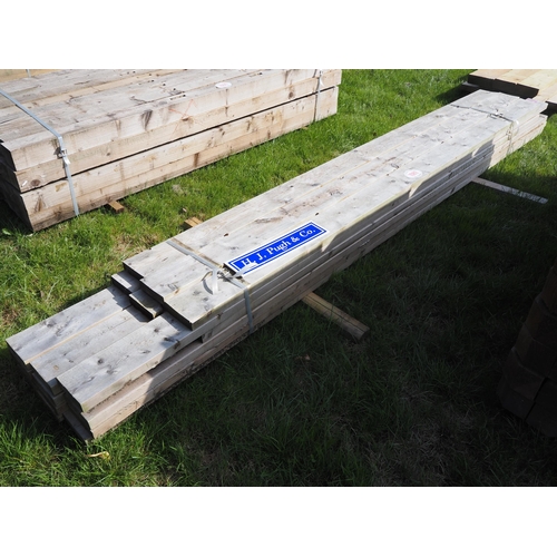 1089 - Softwood boards average 3.1m x150x40