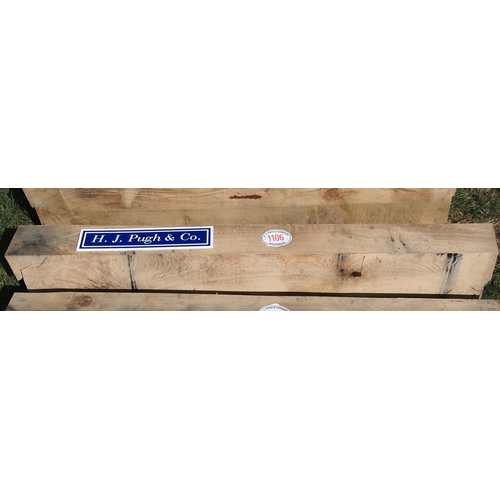 1106 - Oak beam 1.7m x160x250