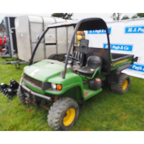 1679 - John Deere HPX 4x4 diesel mule. Runs and drives. Reg. CO58 AEK