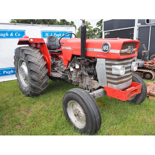 1684 - Massey Ferguson 165 multipower tractor. Reg. KOR 521L. V5 in office