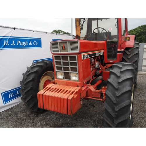 1705 - International 1056 XL 4WD tractor. Runs and drives well, showing 8247 hours, clean original tractor,... 