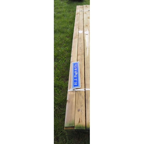 1269 - Sawn timber 12ft x4x1