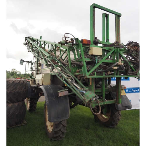 1625 - Houseman Air Ride 36000 sprayer, 2005.  Row crop and flotation wheels. Reg. FX05 NDJ. V5 and key in ... 