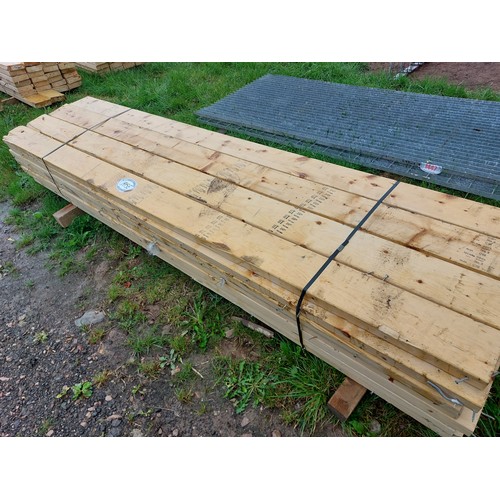 1443E - Reclaimed softwood 2.6m x140x45 - 28