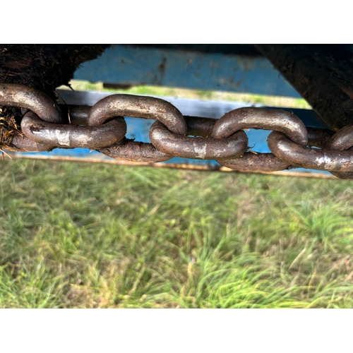 Bunning Lowlander Mk4 105 rear discharge muck spreader. 2013. New bed