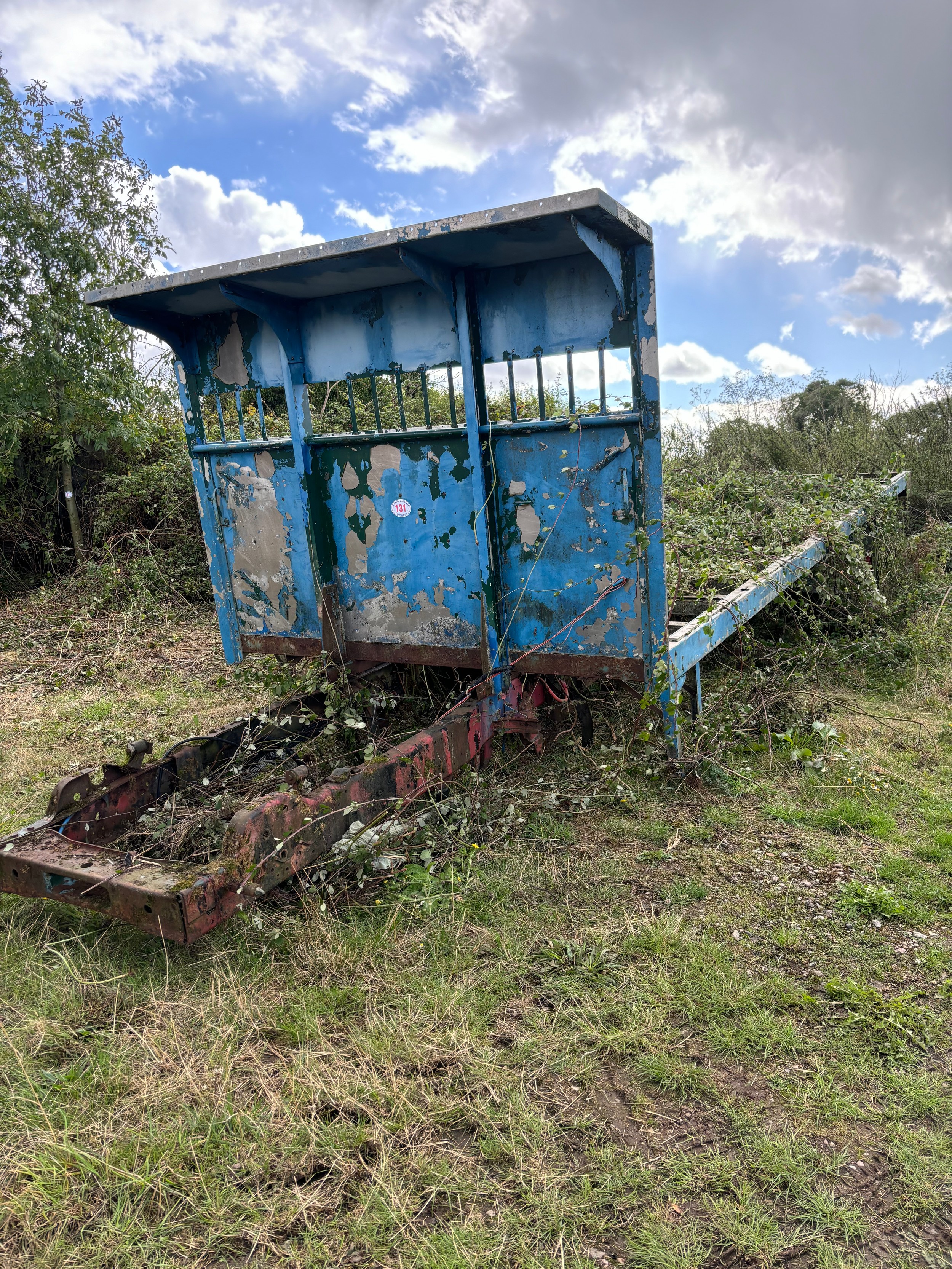 Lorry body, scrap