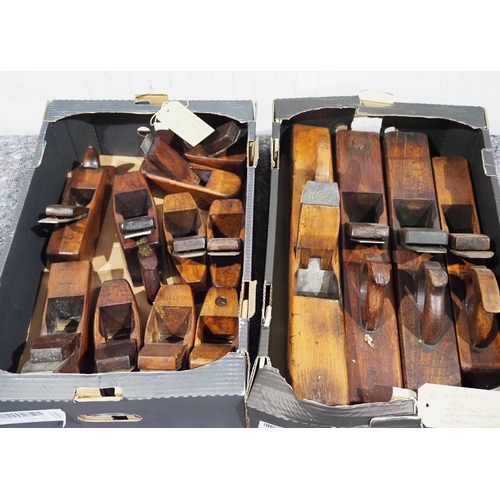 32 - Assorted Block planes and Coffin planes to include Sorby and Marples