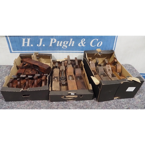 71 - Large wooden block planes