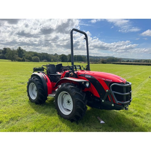 206 - Antonio Carraro TRX7800s forward reverse drive 70hp alpine tractor. Showing 6 hours on the clock, ca... 