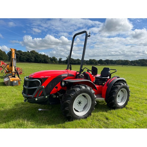 206 - Antonio Carraro TRX7800s forward reverse drive 70hp alpine tractor. Showing 6 hours on the clock, ca... 