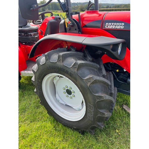 206 - Antonio Carraro TRX7800s forward reverse drive 70hp alpine tractor. Showing 6 hours on the clock, ca... 