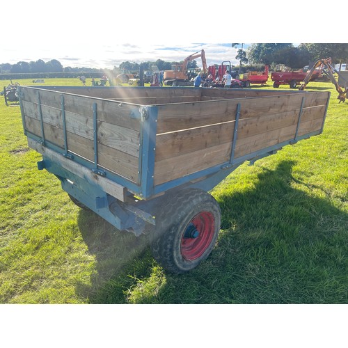 210 - Old Weeks 4T tipper with wood floor and side