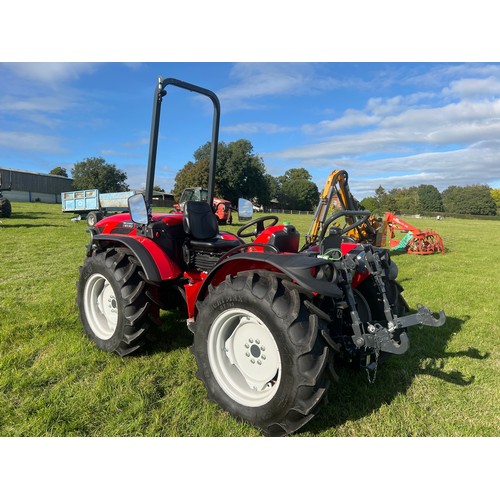 206 - Antonio Carraro TRX7800s forward reverse drive 70hp alpine tractor. Showing 6 hours on the clock, ca... 