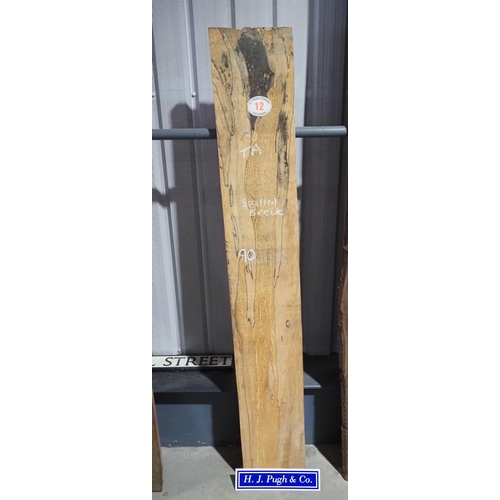 12 - Spalted beech 90