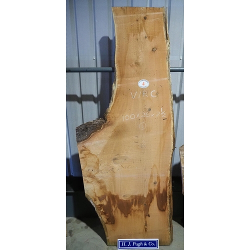 4 - Western Red Cedar 100