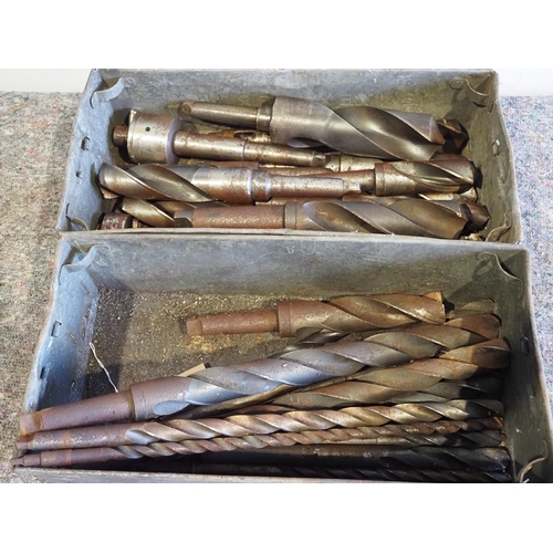 261 - Large morse taper drill bits