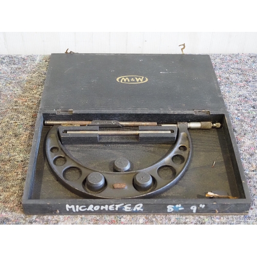 268 - Moore & Wright micrometer 8