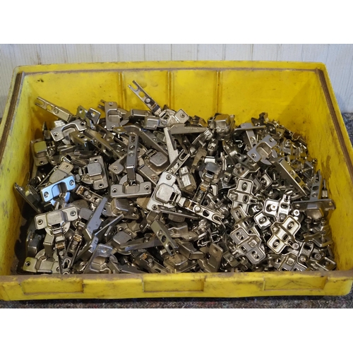 357 - Box of kitchen door hinges