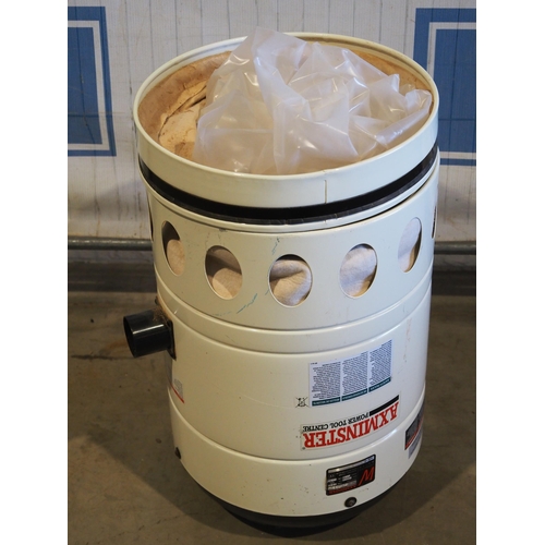 369 - Axminster wall mounted dust extractor