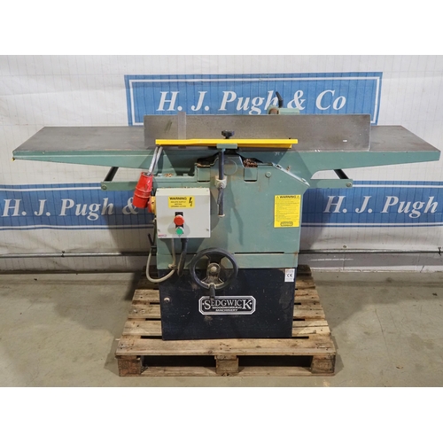 409 - Sedgwick planer thicknesser, 16