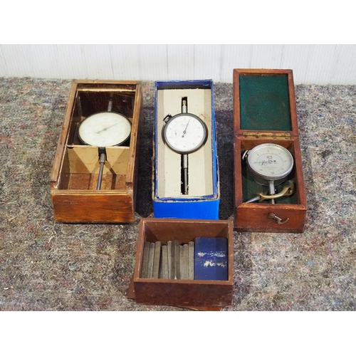 447 - Assorted gauges and type set punches