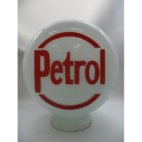 Early petrol pump globe, 1920's