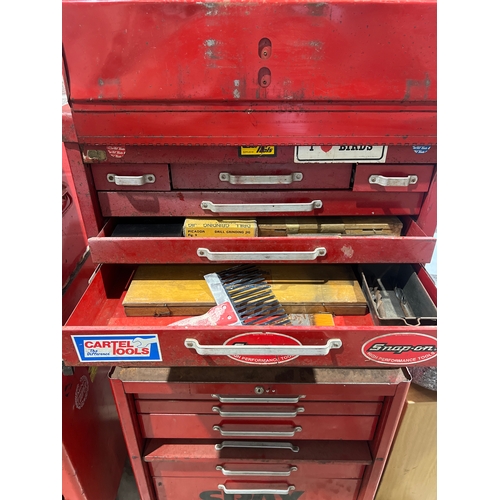 656 - Cartel tool chest and contents