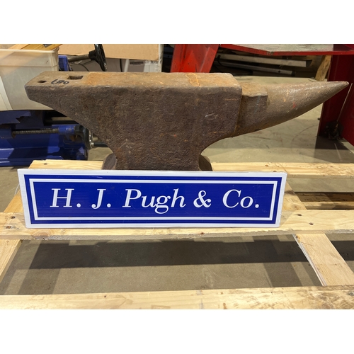 670 - Blacksmiths Anvil. 21”