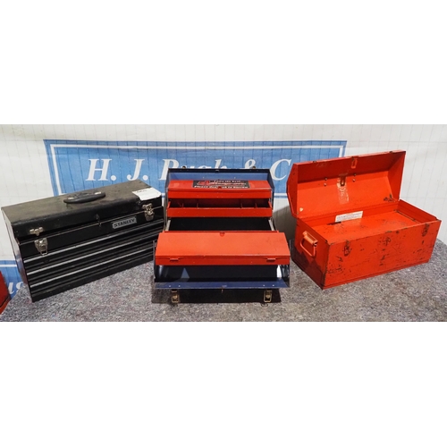 692 - Snap-on tool box and 2 others