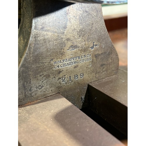 303 - Holtzapffel No. 2189 ornamental turning lathe with 38