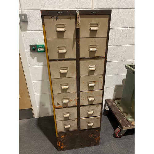 625 - 14 Drawer filing cabinet