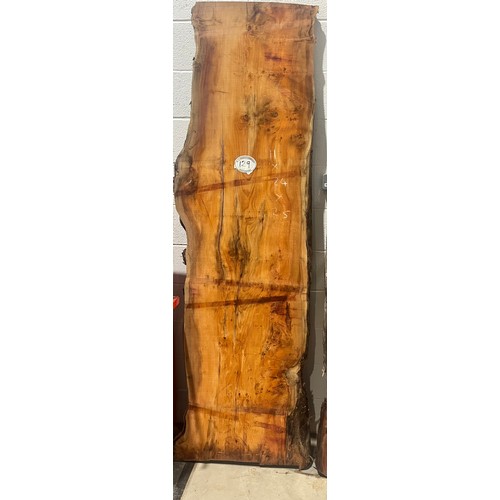 129 - Yew 91” x 24” x 2 1/2” - 1