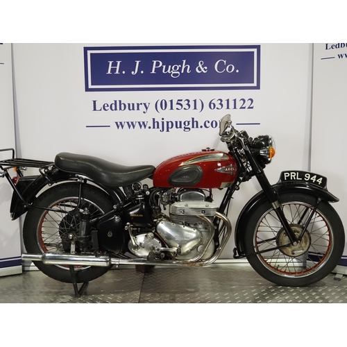 Ariel Square 4 Mk II motorcycle. 1953. Frame No. ES460