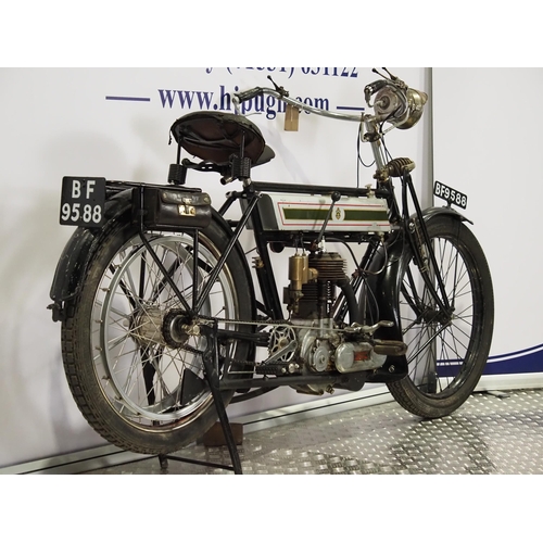 Triumph Model C motorcycle. 1913. 499cc Frame No. 213627 Engine No ...
